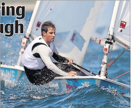 RESILIENT: Trinidad and Tobago sailor Andrew Lewis