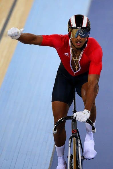 Trinidad and Tobago elite sprint cyclist Njisane Phillip. -